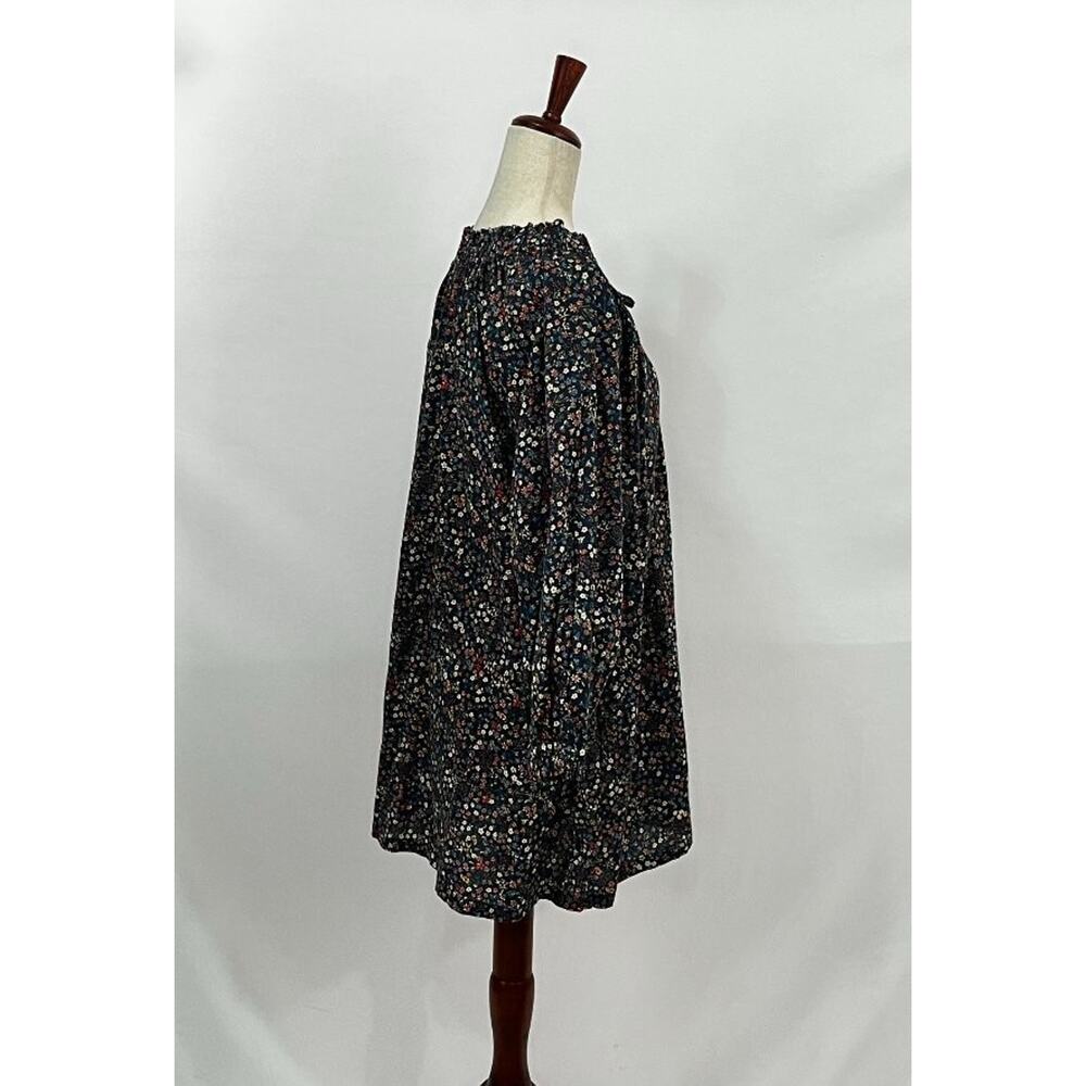 DOEN S Small Everild Dress On Off Shoulder Donna Leigh Floral Navy Mini Liberty - Picture 6 of 11
